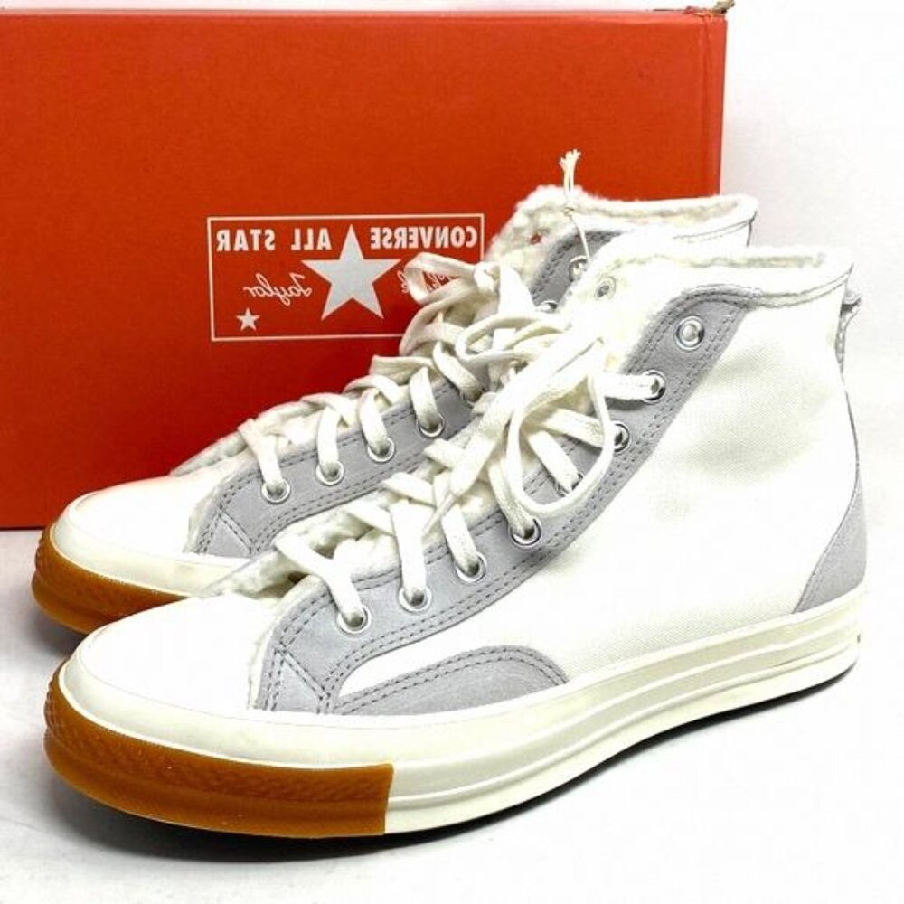 Converse Chuck 70 Sneaker Hi Vintage White Casual Shoes A04409C Suede Canvas Men
